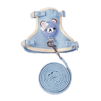 兔子牵引绳溜兔防挣脱牵遛绳子链子宠物小白侏儒兔专用外出绳用品