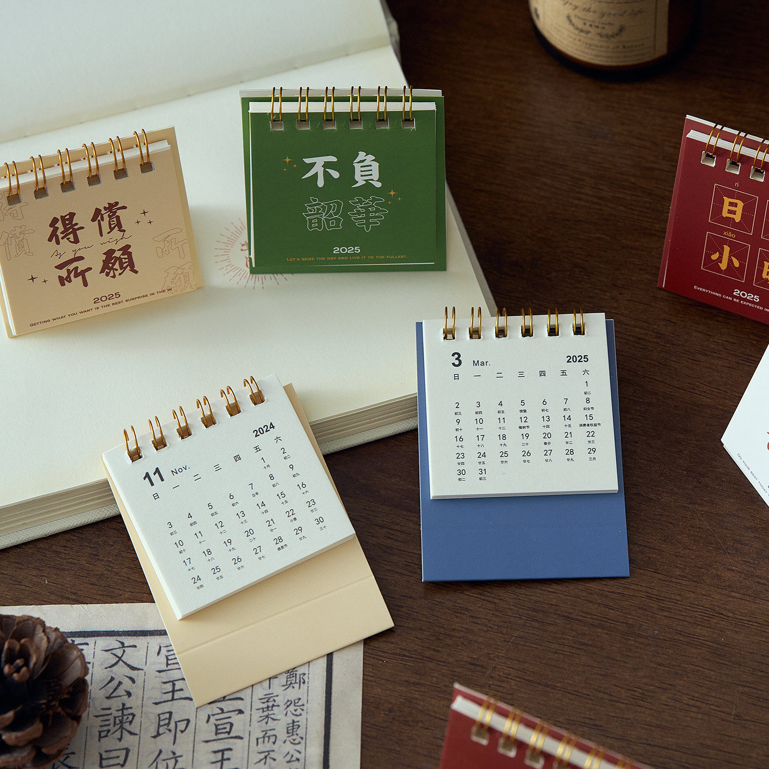 2025年新款迷你台历,如何成为你的生活小助手?🤔-台历-淘宝好物网