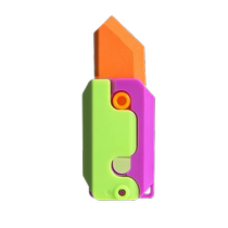 Internet celebrity carrot knife push-pull eraser toy 3D gravity primary school students special no traces no debris children like skin