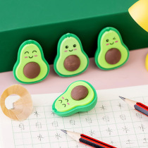 Avocado eraser cleans without leaving traces creative stationery gift eraser for students cute fruit eraser