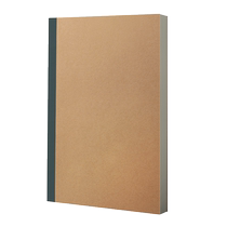 b5 thickened notebook kraft paper simple college entrance examination extra thick large notebook lined notebook special for junior high school students a5 blank notebook soft surface copy for primary school students retro draft paper