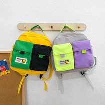 Childrens backpacks travel bags baby backpacks kindergarten school bags boys and girls cute and lightweight