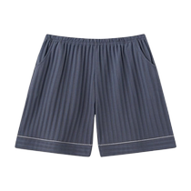 Mens pajamas summer thin 5-point pants short can be worn outside summer large size mens pants casual home wear pajamas