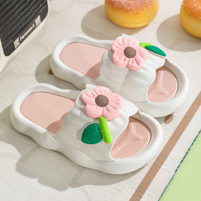 Summer Non-Slip Poop Feeling Home Outdoor Girls' Slipper — 7