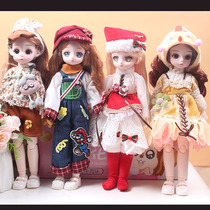 New 30cm musical exquisite Barbie doll suit with changeable clothes and adjustable cute childrens dress-up toys