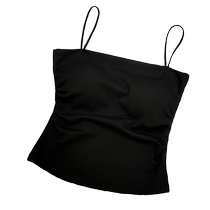 Small camisole womens inner wear with padded bottoming and beautiful back underwear design niche spring and summer sleeveless tube top