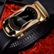 Super Soft Cowhide Gold Sports Car Leopard Red Watch Plate [Платье для подарочной коробки с высоким уровнем] → Любимая и купите быстрая доставка ★