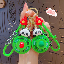 Car key chain doll pendant cute key chain cute animal pendant exquisite couple bag boys and girls