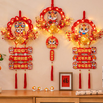 2024 New Year of the Dragon Spring Festival Decorations Fu Pendant New Year Living Room Entry Door Decoration New Years Day Arrangement