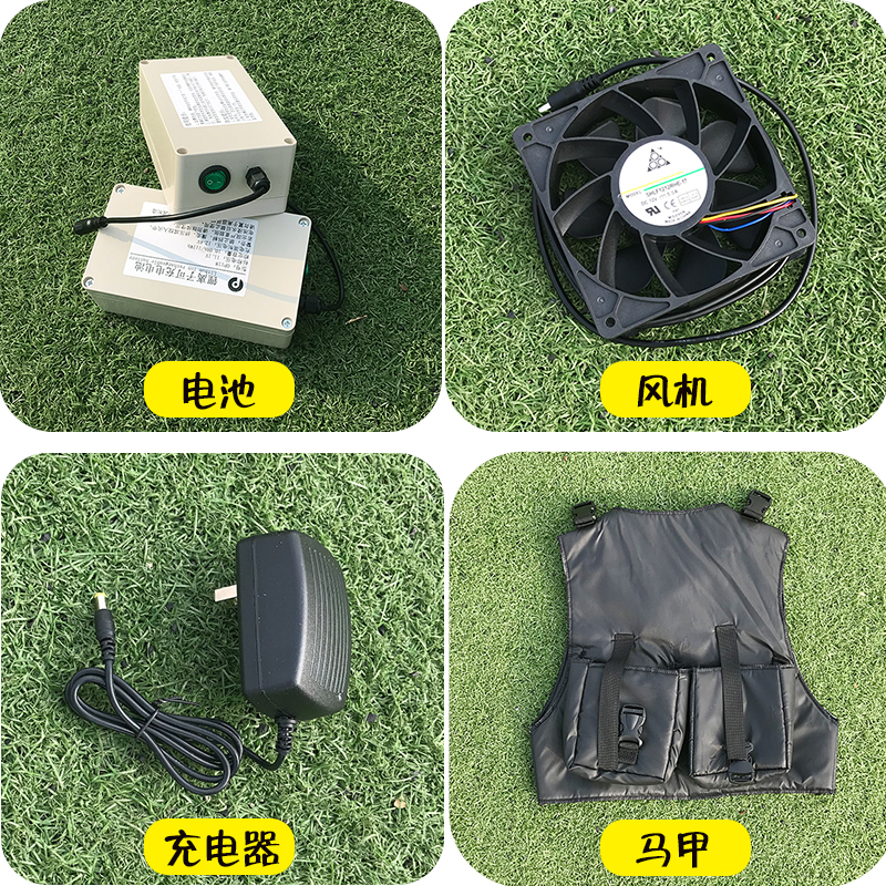 Lithium Battery Charger Ventilator Machia Scapegoat inflatable Giant Panda polar bear Katong Occasional Clothing Accessories