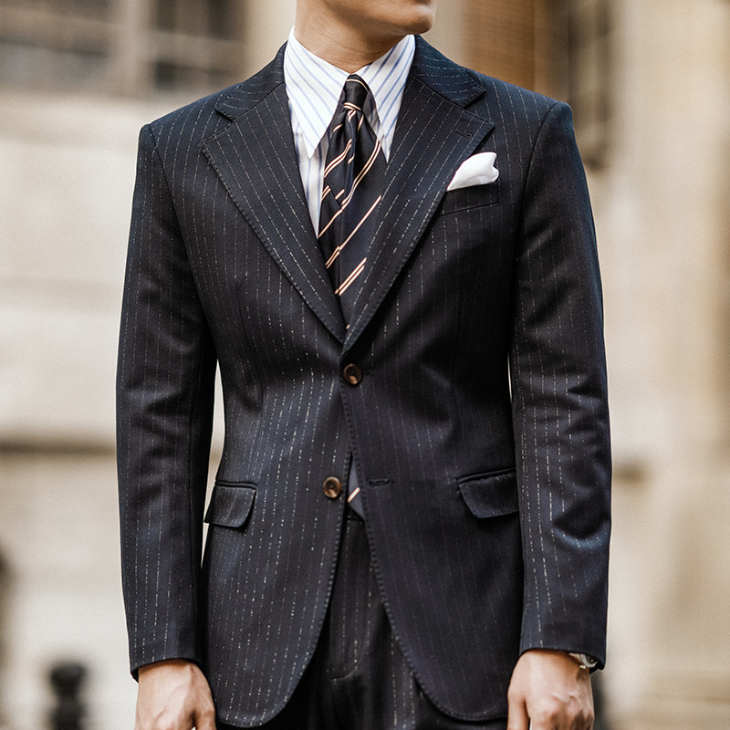 Men's spring essential! neapolitan craftsmanship single-breasted suit: dress to impress with business casual elegance! Men's spring essential! neapolitan craftsmanship single-breasted suit: dress to impress with business casual elegance!