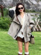 Early Spring High-End Korean Style British Trench Coat for Women 2026 New Popular Spring Loose Workwear Long-Sleeved Short Jacket