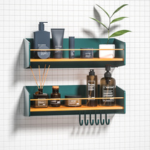 Space aluminum alloy bathroom shelf non-perforated Shower Gel Shampoo 30cm Wall toilet storage
