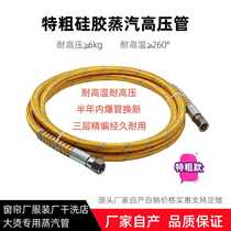 High temperature and high pressure steam pipe full steam iron air inlet pipe boiler air inlet hose dry cleaning shop dedicated 3 meters 5