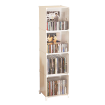 Vinyl record storage rack complete set of retro CD gramophone cassette living room dust-proof collection display disc storage