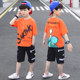 Children's clothing boys summer short-sleeved suit 2024 new children's summer clothing medium and large children's two-piece set handsome and stylish Korean style trend