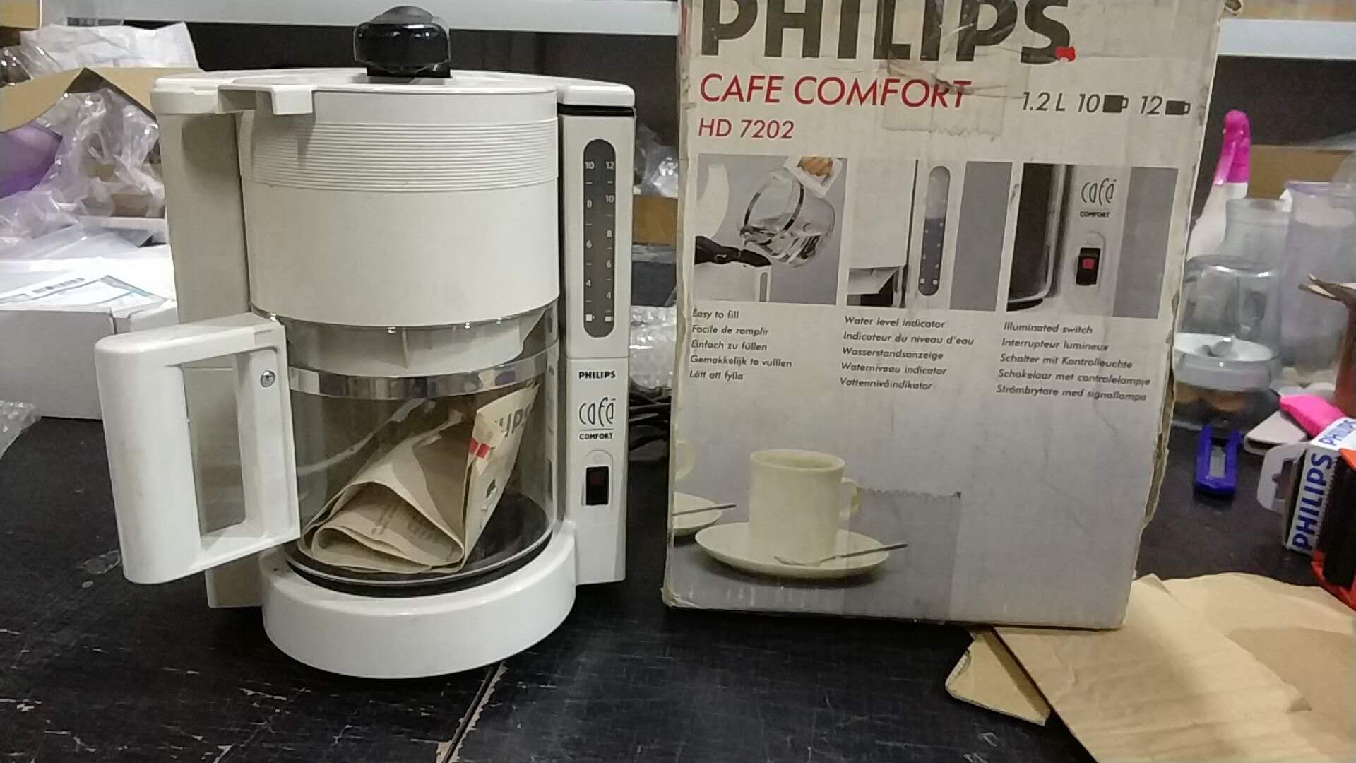 Máy pha cà phê Philips / Philips HD7204HD7202 Máy pha cà phê tự động của Mỹ - Máy pha cà phê máy pha cà phê văn phòng