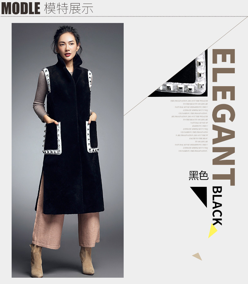 Manteau de fourrure femme - Ref 3172834 Image 15