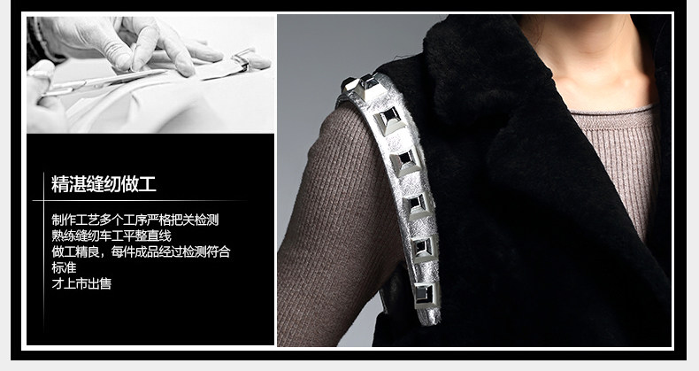 Manteau de fourrure femme - Ref 3172834 Image 10