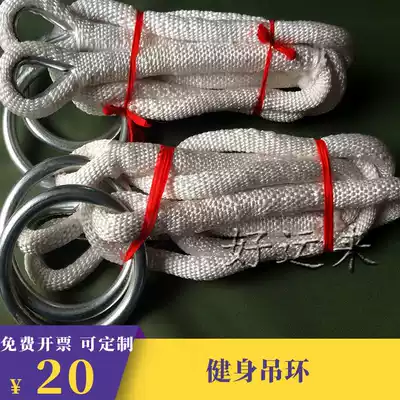 Sports fitness rings household iron plating rings lead up trainer solid rings