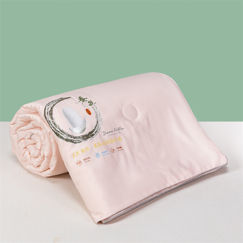 Silk quilted by 100 mulberry silk summer cool by washed genuine silk air conditioning by spring and autumn thin quilt Summer cool quilted by core machine