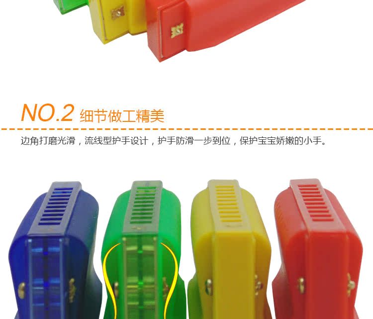 Bé đóng hộp đồ chơi trẻ em nhạc cụ hòa tấu nhạc cụ 10 lỗ đàn organ đồ chơi