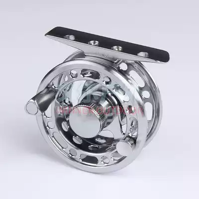 All-metal front wheel with discharge force mid-Channel raft wheel ice fishing reel fishing wheel small weight 63 grams