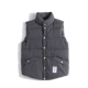 Dill mùa đông đường phố hip hop lỏng cotton vest nam và nữ với cùng một đoạn trung tính vest xu hướng retro mẫu đôi áo ba lổ