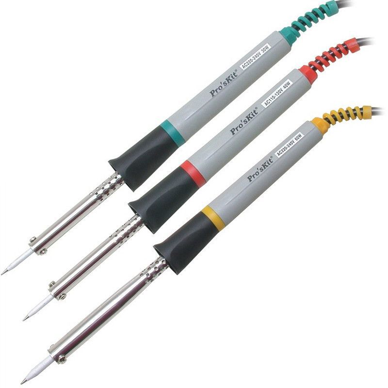 Taiwan Treasure ProsKit 8PK-S120ND-RS-30 30W Lead Free Ring Color TV Soldering Iron Tool