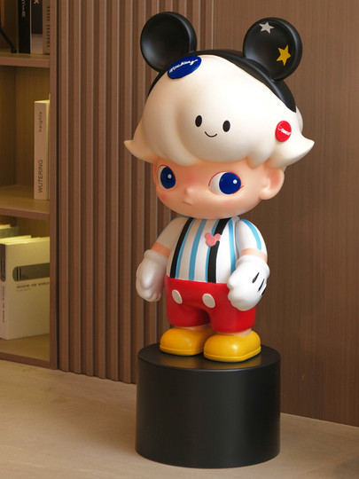 大头米奇茉莉号落地摆件客厅玄关卧室电视柜旁乔迁送朋友生日礼品