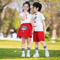 幼儿园园服夏六一演出服汉服小学生校服夏季毕业照国学班服民族风