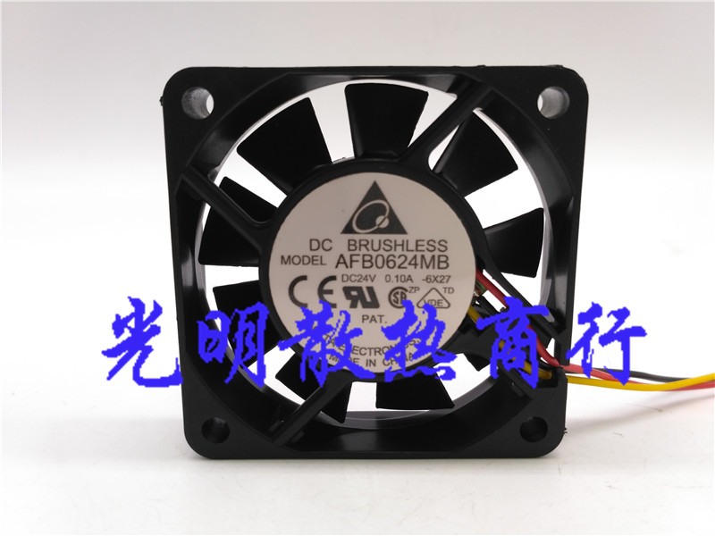 DC BRUSHLESS AFB0624MB DC 24V 0 10A 6CM Yaskawa Servo Drive Fan