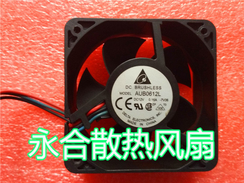 Taida 0 12V 16A 16A AUB0612L 6025 6cm 3 Line Host Host Mute Fans