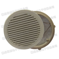 ZL802A circular ventilation filter group Distribution box Control cabinet chassis shutters fan dustproof mesh cover