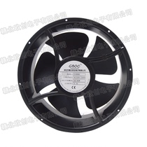 25489 axial flow copper wire cooling fan 220v high pressure fan outer rotor industrial exhaust fan three-leaf 22090 net