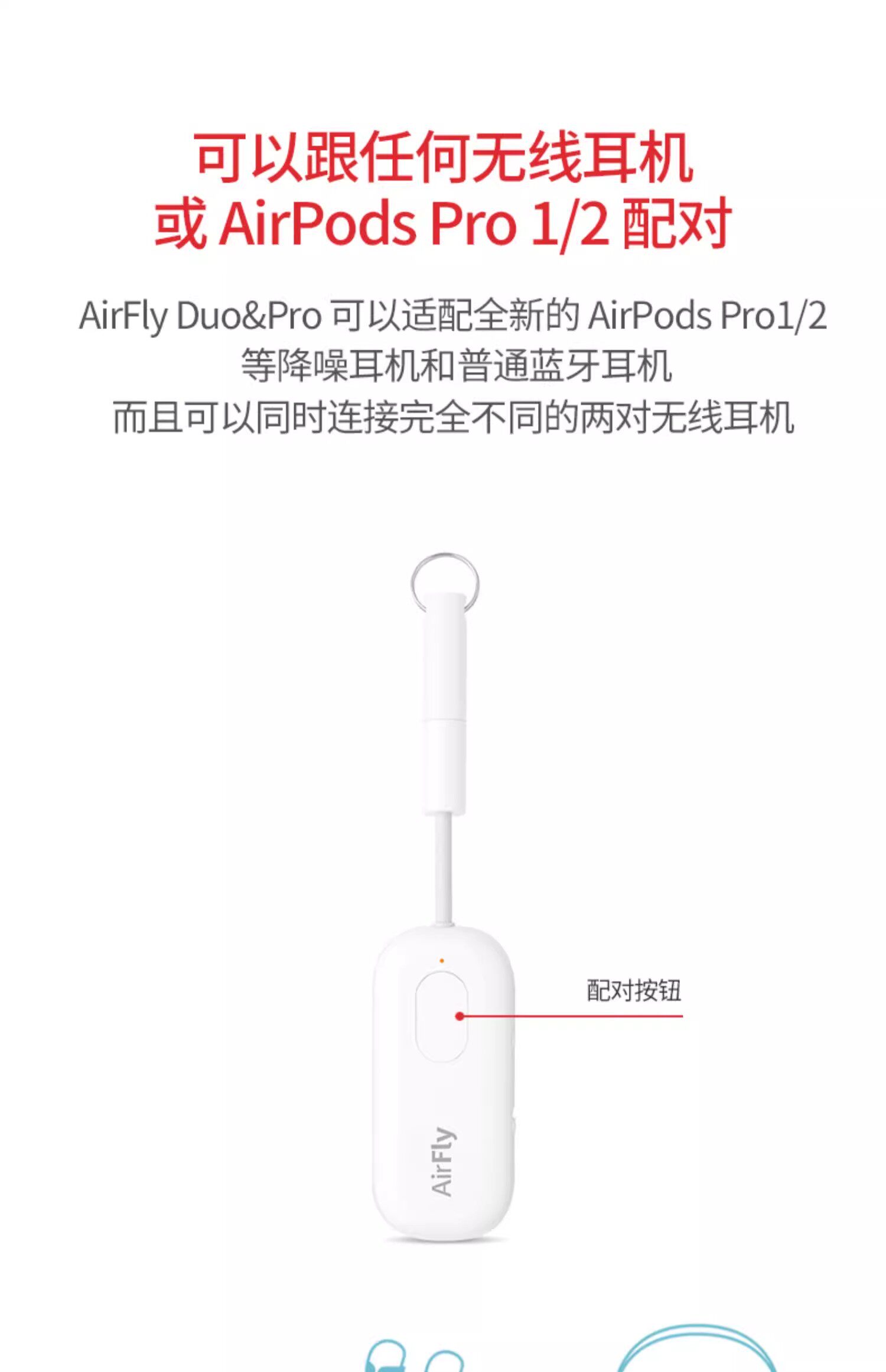 Bluetooth transmitter for airplanes Twelve South AirFly 3.5mm - Product image 8