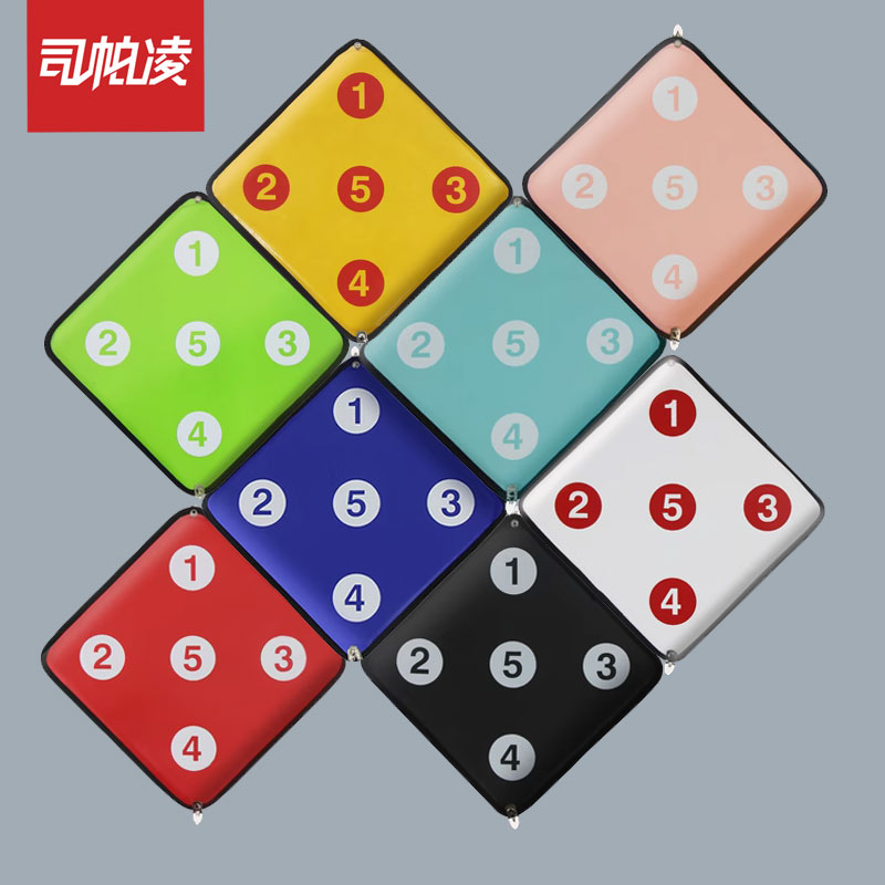 Division Paling 2023 New bifacial leather fencing training Wall target Sword target Spurs anti-slip, colorful aesthetics-Taobao