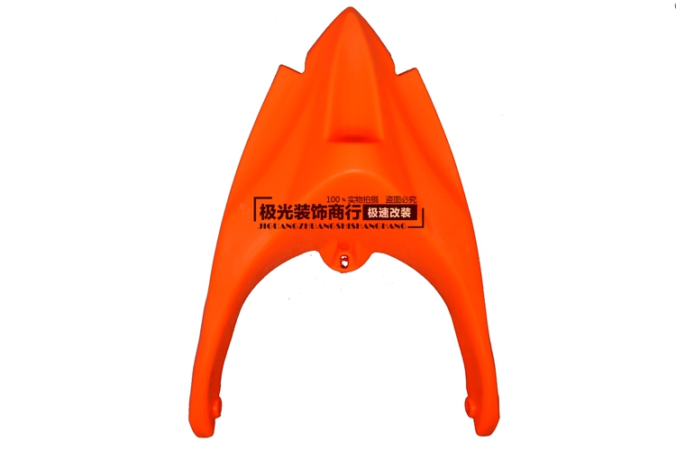 Phụ kiện xe tay ga sửa đổi điện Fuxi Qiaoge cánh phía sau WISP RSZ mở rộng đuôi cá mập khung inox xe lead 2020