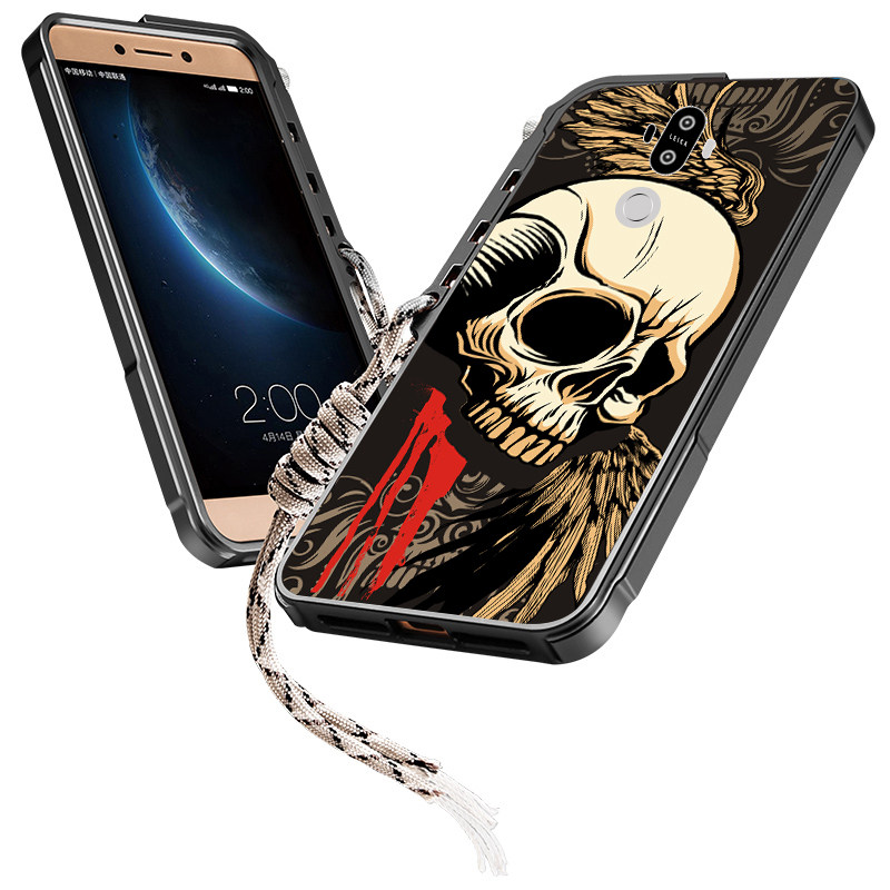 KANENG Mechanical Arm Trigger Aluminum Bumper Metal Frame Case Cover for Huawei Mate 9