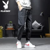 Playboy, демисезонные штаны, трендовые джинсы, 2020, в корейском стиле, оверсайз