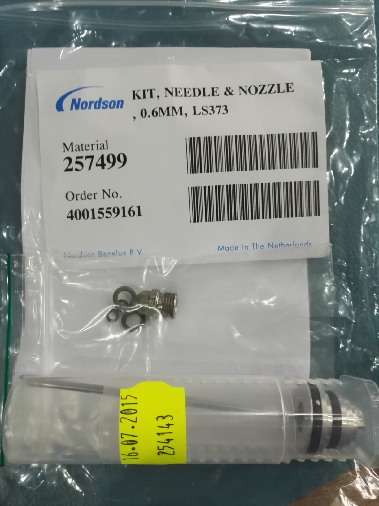 NORDSON needlenozzle ls373 257499