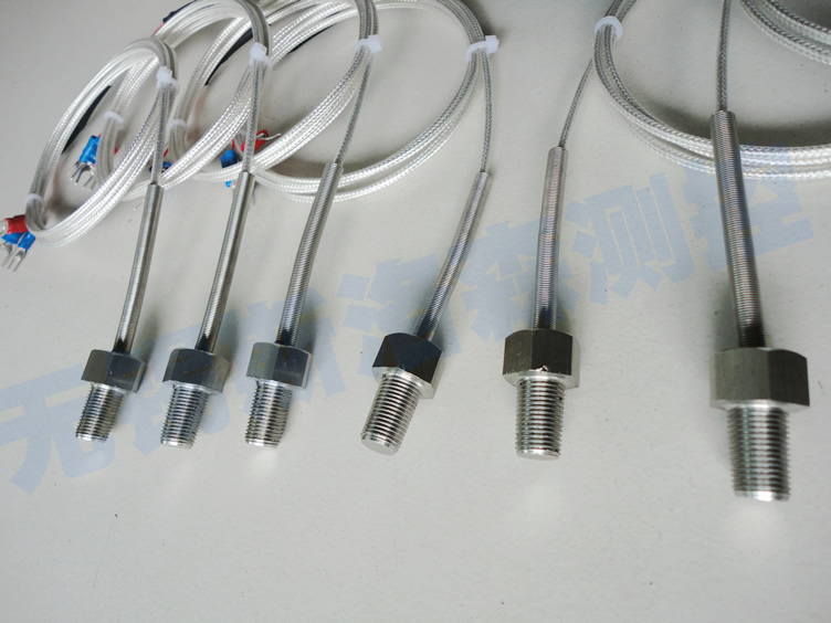 Thread mounted temperature sensor PT100 temperature sensor Fully threaded temperature sensor