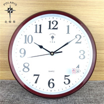 Polaris home wall clock modern simple clock big font creative bedroom clock mute wall watch modern quartz clock