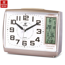 Overlord snooze Silent Alarm Clock home fashion creative classic perpetual calendar small clock children cartoon small alarm clock