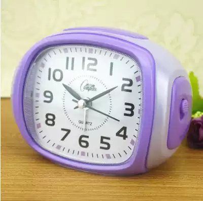 New Kangba Polaris Silent Alarm Clock creative snooze lone watch with night light double bell alternate
