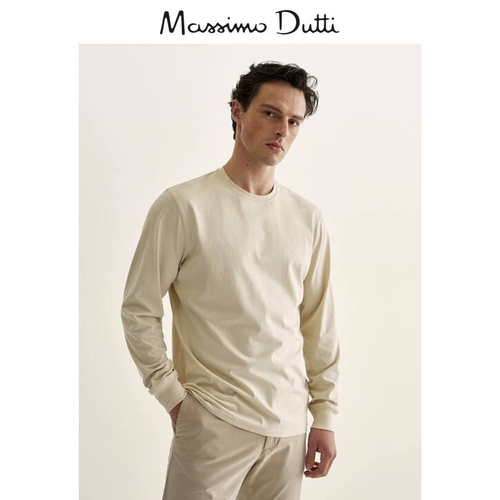 Massimo Dutti, мужской демисезонный базовый лонгслив
