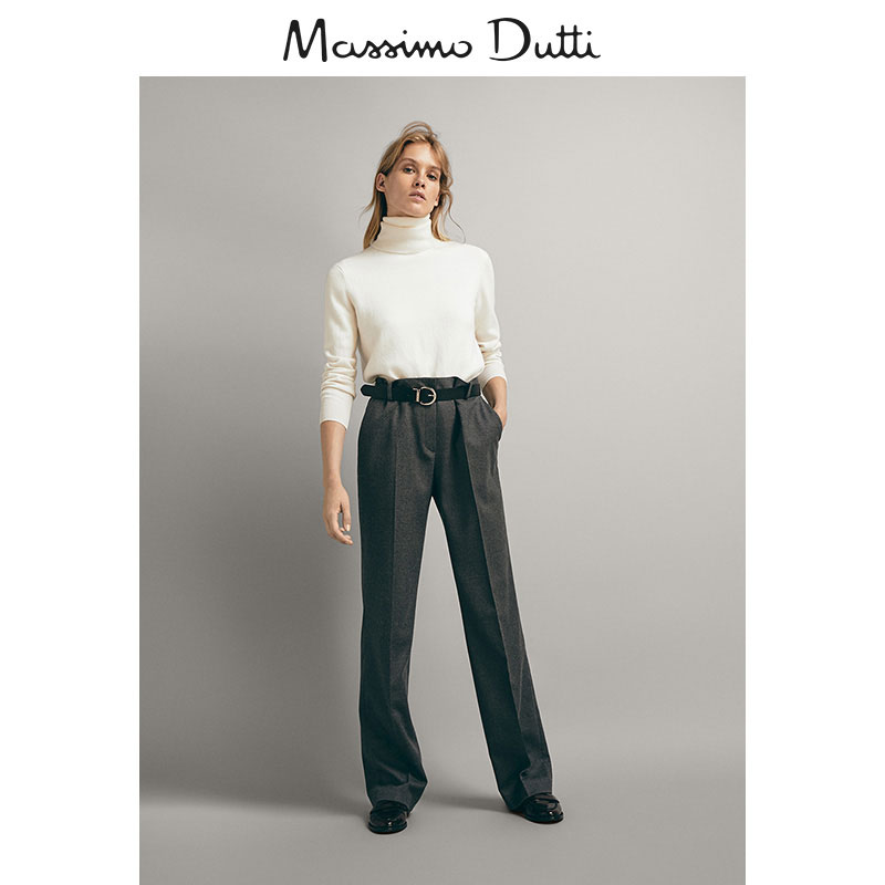 Cardigan MASSIMO DUTTI en Laine - Ref 3231129 Image 4