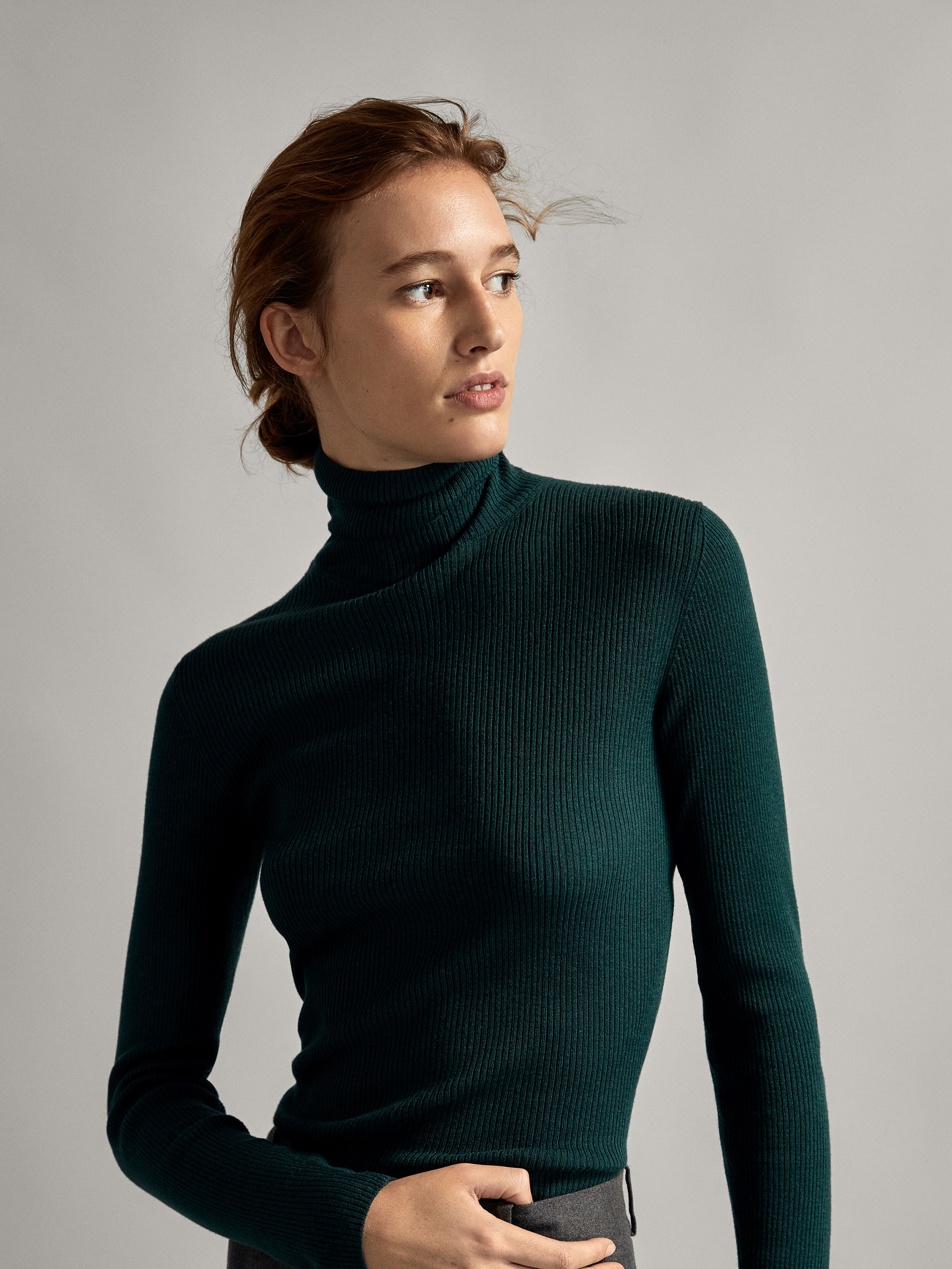 Cardigan MASSIMO DUTTI en De la soie - Ref 3231186 Image 21