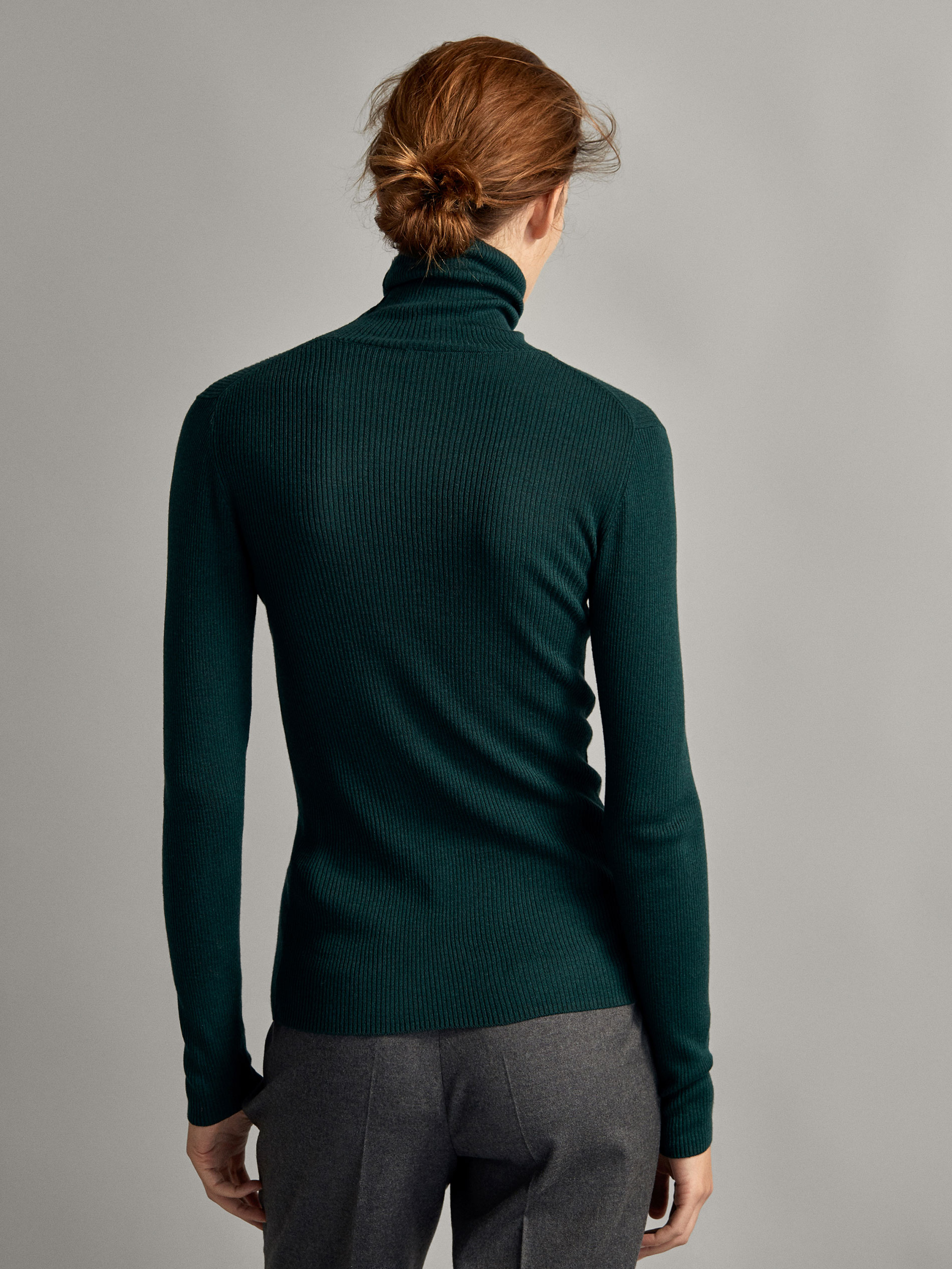 Cardigan MASSIMO DUTTI en De la soie - Ref 3231186 Image 20
