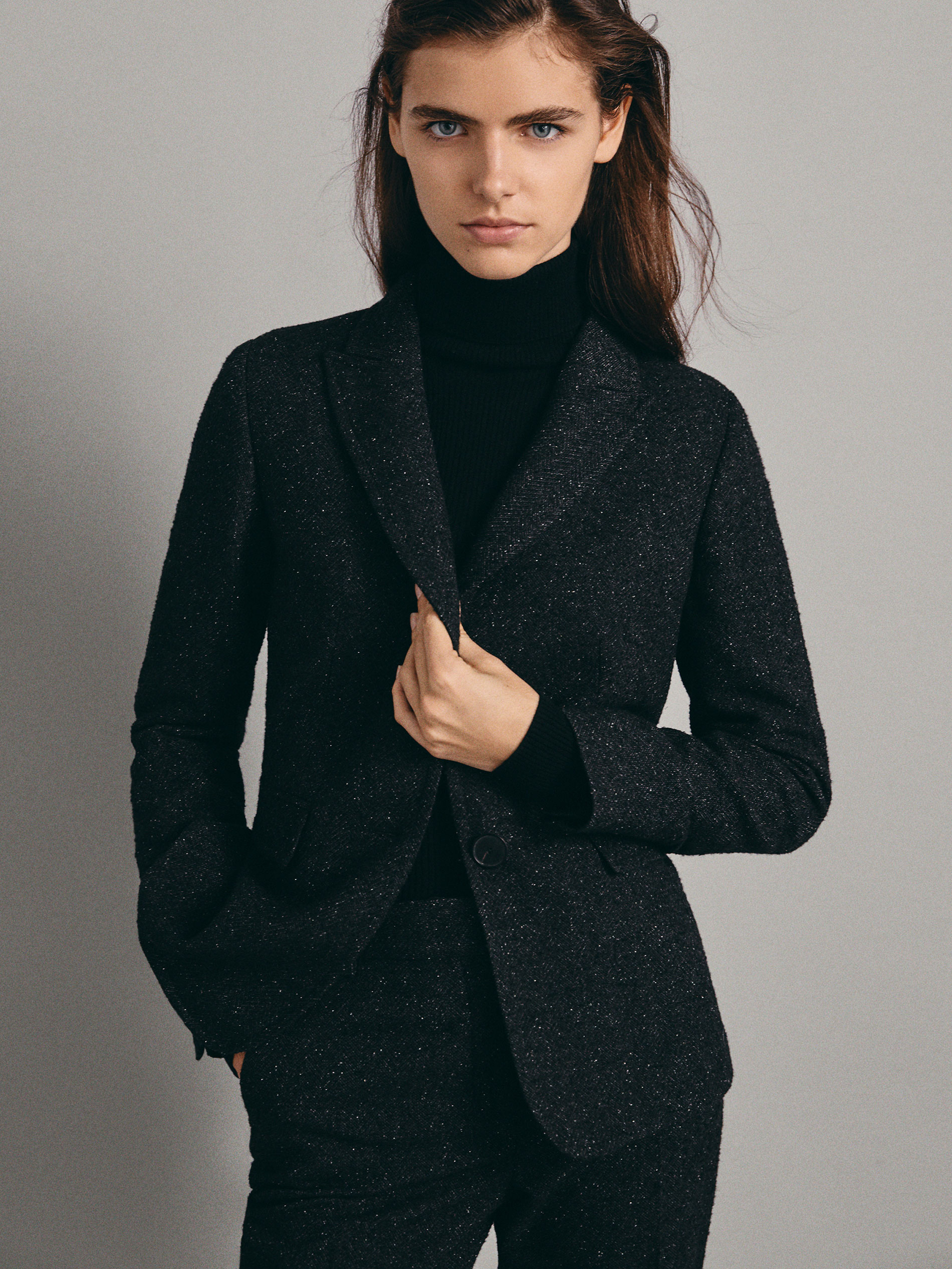 Veste pour femme MASSIMO DUTTI en Laine - Ref 3219747 Image 21
